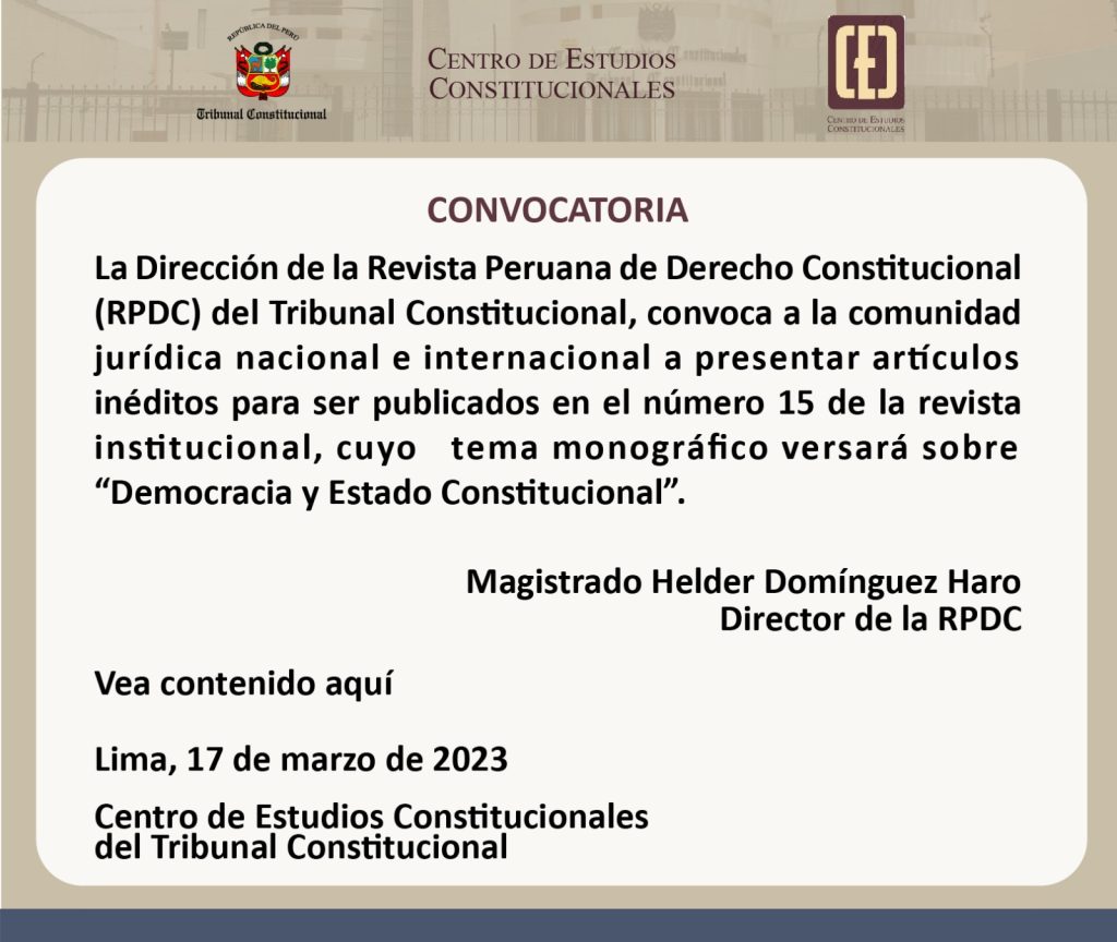 CONVOCATORIA