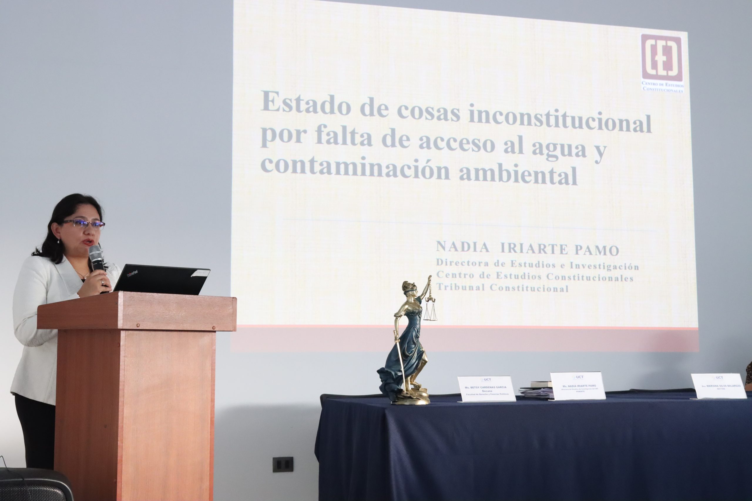 EN TRUJILLO SE REALIZÓ AGENDA CONSTITUCIONAL – CONVERSATORIO SOBRE “ESTADO DE COSAS INCONSTITUCIONAL POR FALTA DE ACCESO AL AGUA Y CONTAMINACIÓN AMBIENTAL”