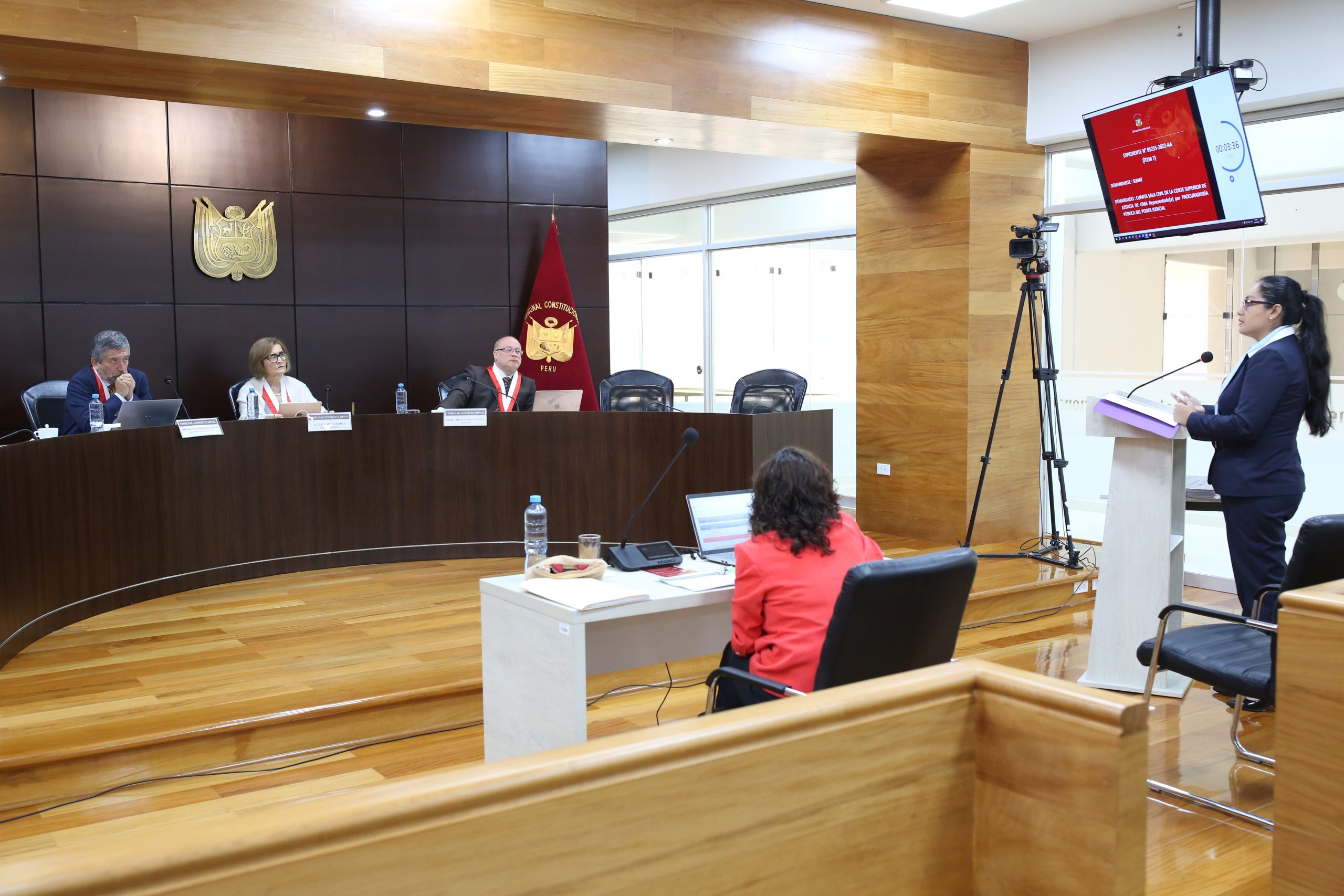 SALA PRIMERA SESIONÓ EN AUDIENCIA PÚBLICA Y DEJÓ AL VOTO 60 CAUSAS DE DIVERSAS JURISDICCIONES DEL PAÍS