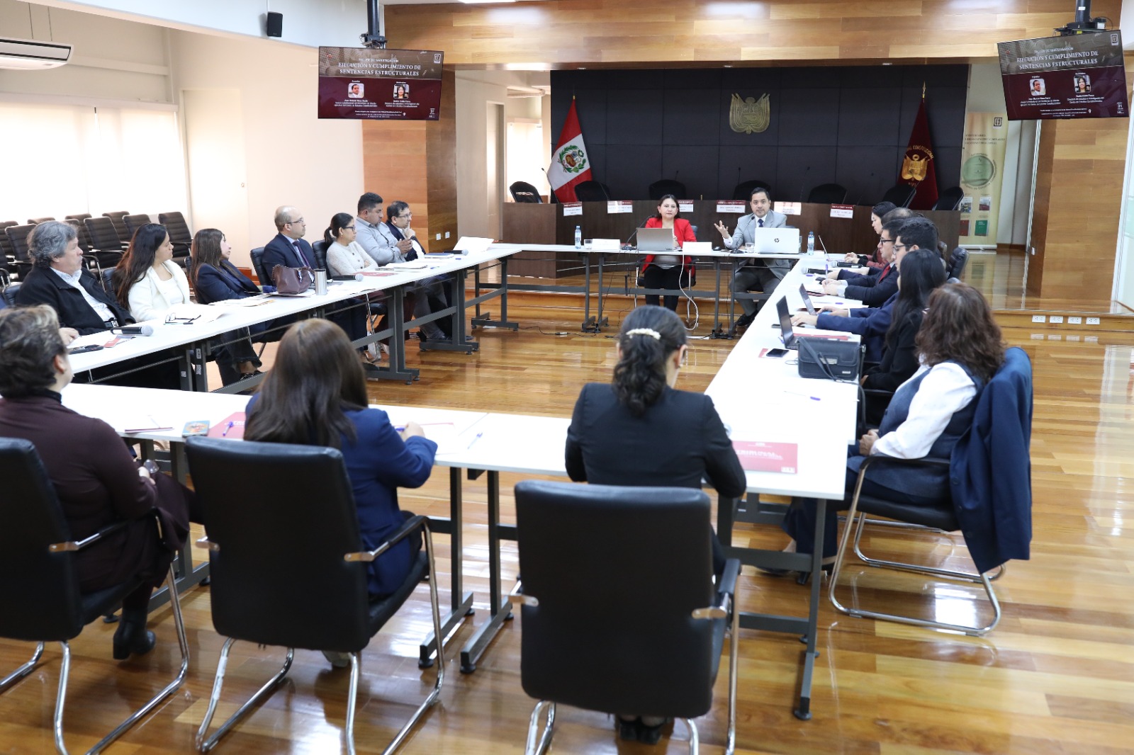 TALLER DE INVESTIGACIÓN “EJECUCIÓN Y CUMPLIMIENTO DE SENTENCIAS ESTRUCTURALES” REALIZÓ EL CEC DEL TC