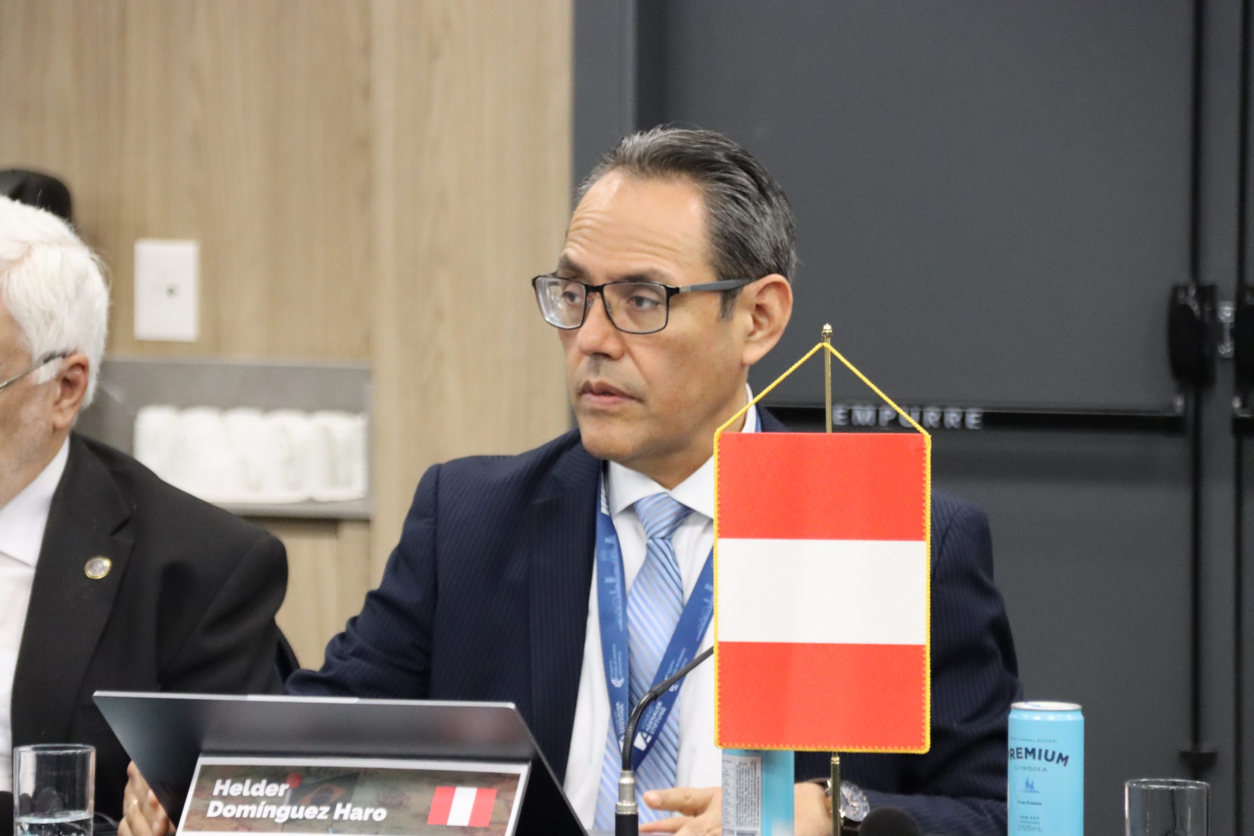 VICEPRESIDENTE DEL TC HELDER DOMÍNGUEZ PARTICIPÓ EN MESA DE DIÁLOGO CON PRESIDENTA DE LA CORTE IDH EN ENCUENTRO DE TRIBUNALES DE AMÉRICA LATINA Y EL CARIBE