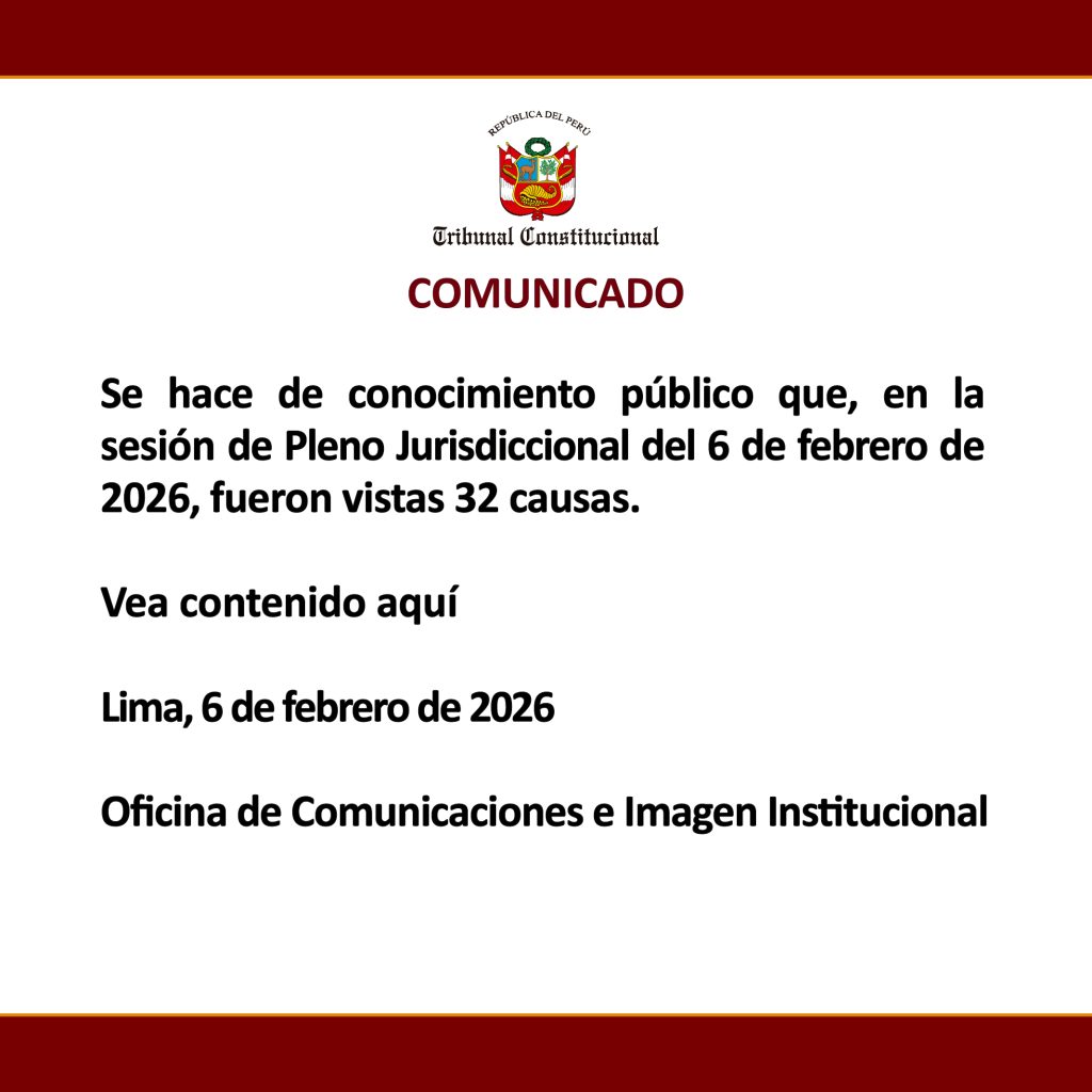 COMUNICADO