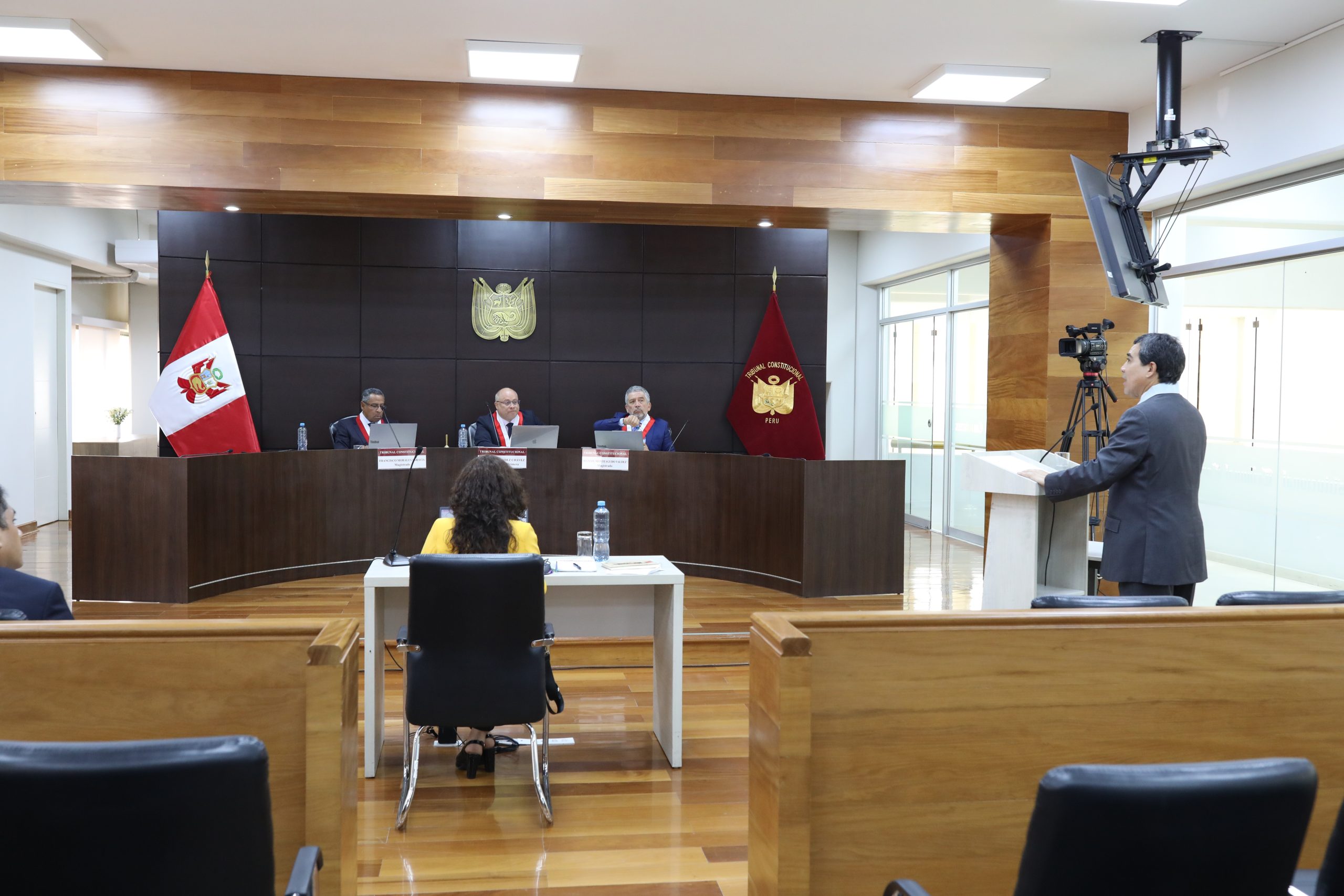 SALA PRIMERA DEL TC DEJÓ AL VOTO 60 PROCESOS CONSTITUCIONALES TRAS SESIONAR EN AUDIENCIA PÚBLICA