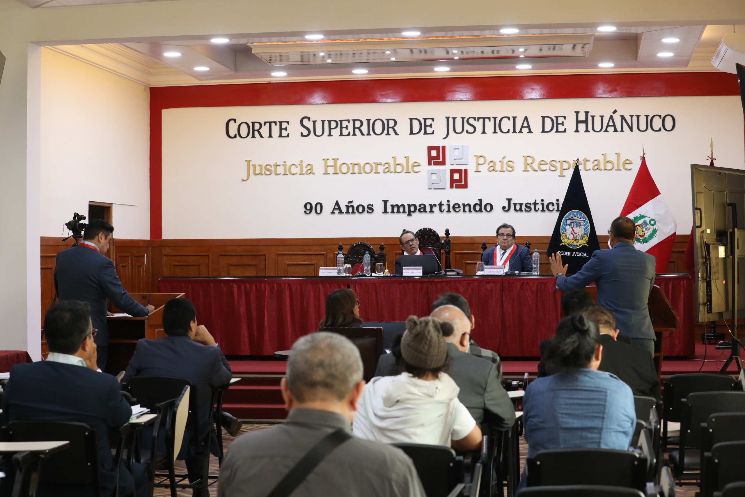 EN SU ÚLTIMO DÍA DE ACTIVIDADES JURISDICCIONALES DEL TC, LA SALA SEGUNDA SESIONÓ EN AUDIENCIA PÚBLICA EN HUÁNUCO Y DEJÓ AL VOTO 51 CAUSAS
