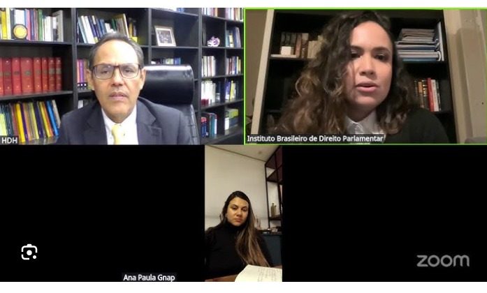 VICEPRESIDENTE DEL TC HELDER DOMÍNGUEZ EXPUSO EN CICLO DE CONFERENCIAS ORGANIZADO POR EL INSTITUTO BRASILEÑO DE DERECHO PARLAMENTARIO