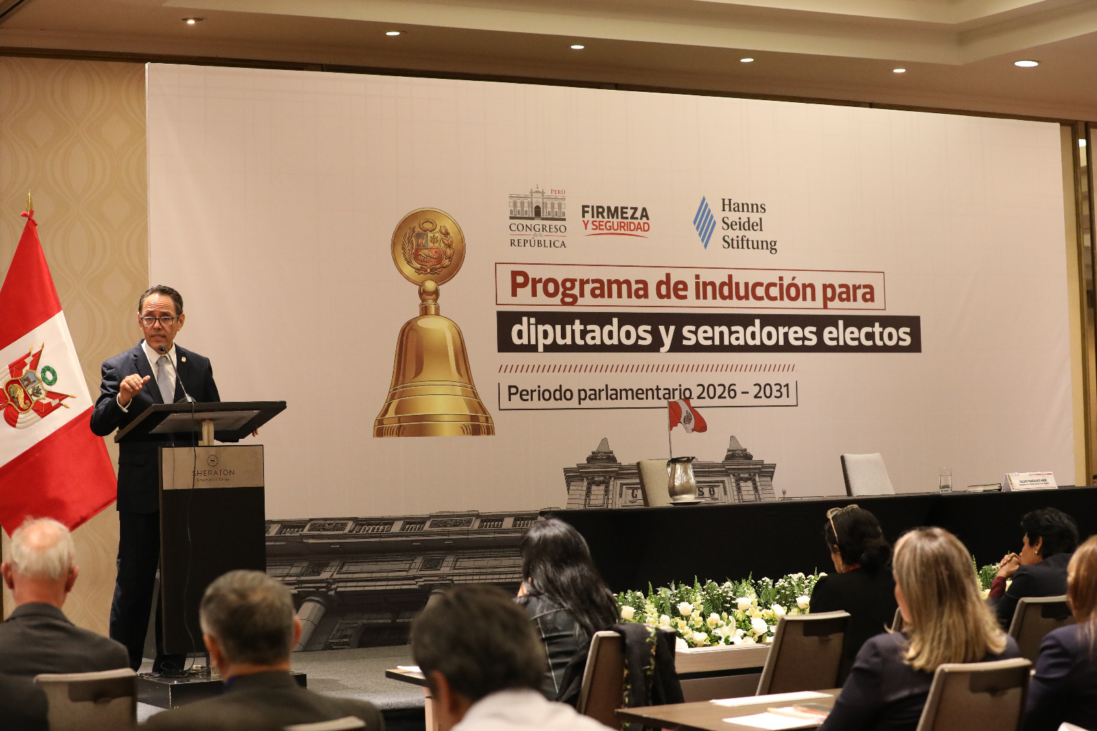 PRESIDENTE DEL TC HELDER DOMÍNGUEZ HARO EXPUSO EN PROGRAMA DE INDUCCIÓN A SENADORES Y DIPUTADOS ELECTOS