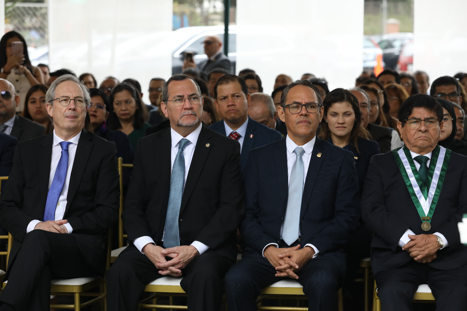 PRESIDENTE DEL TC HELDER DOMÍNGUEZ PARTICIPÓ EN LA CEREMONIA DE CONMEMORACIÓN POR LOS 57 AÑOS DE LA UNIVERSIDAD RICARDO PALMA