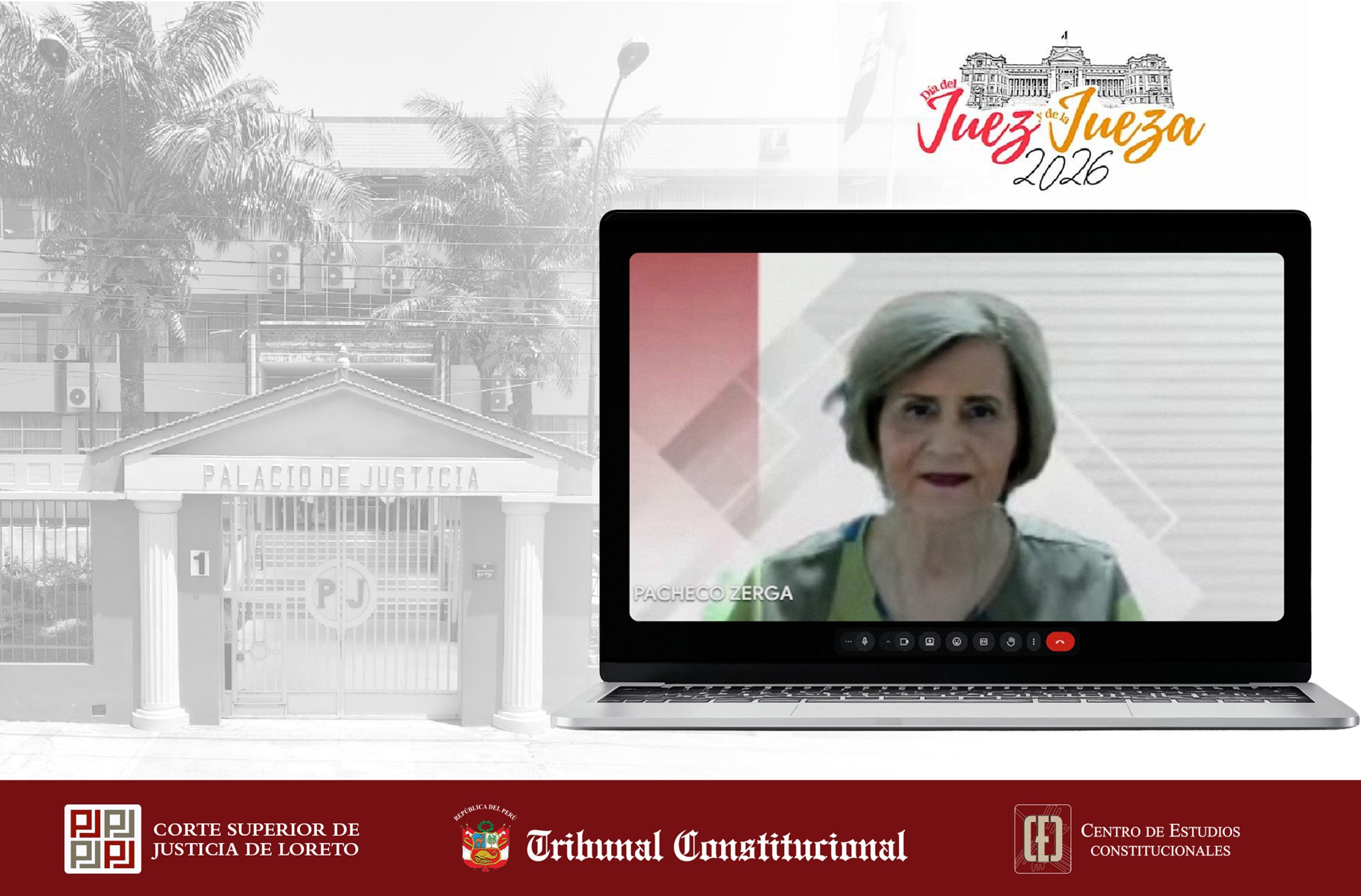 MAGISTRADA DEL TC LUZ PACHECO DISERTÓ SOBRE JURISPRUDENCIA CONSTITUCIONAL EN MATERIA PENAL