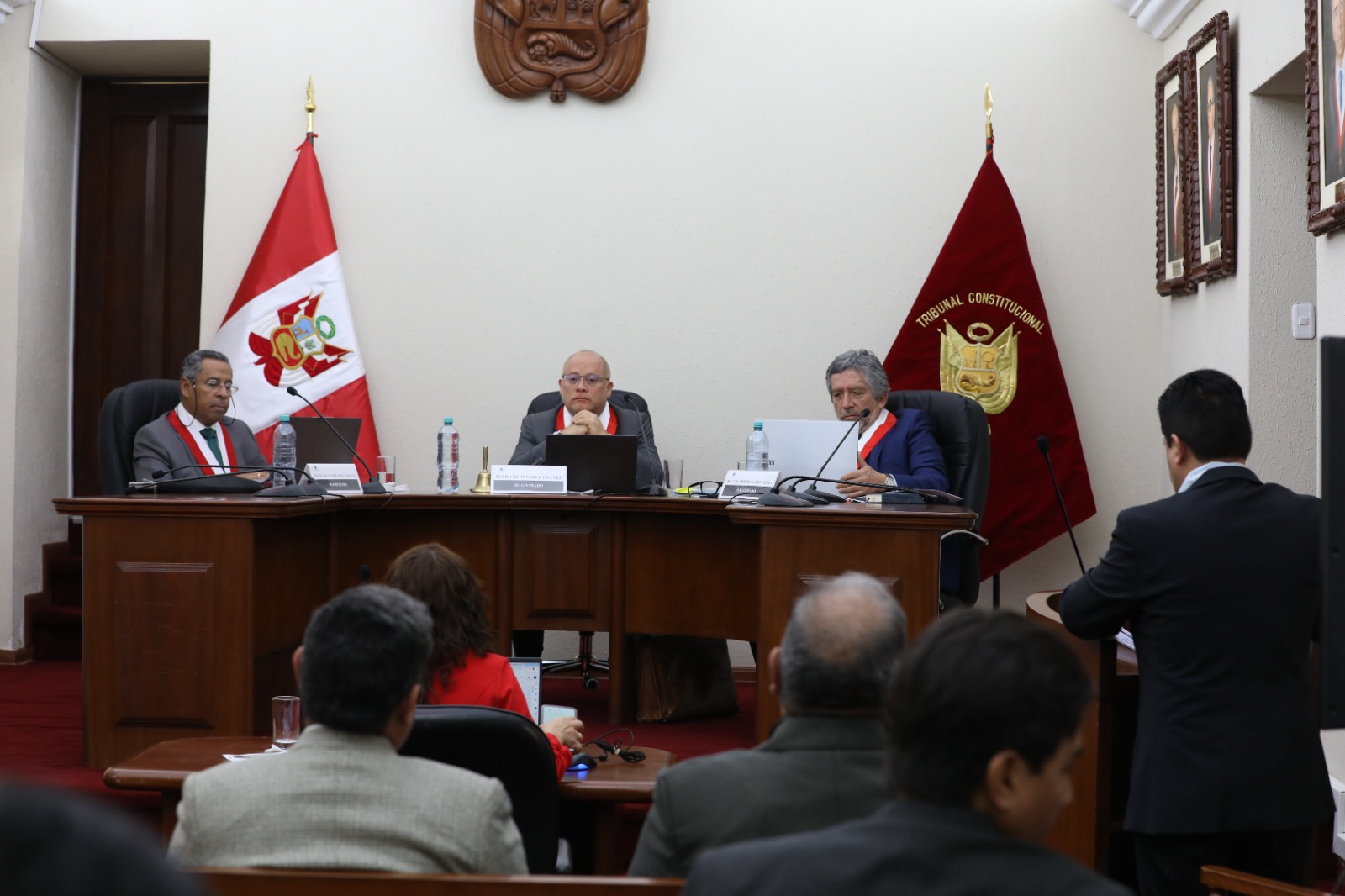 SALA PRIMERA DEL TC DEJÓ AL VOTO 68 CAUSAS DE LA MACRORREGIÓN SUR EN SEGUNDO DÍA DE AUDIENCIAS PÚBLICAS EN AREQUIPA
