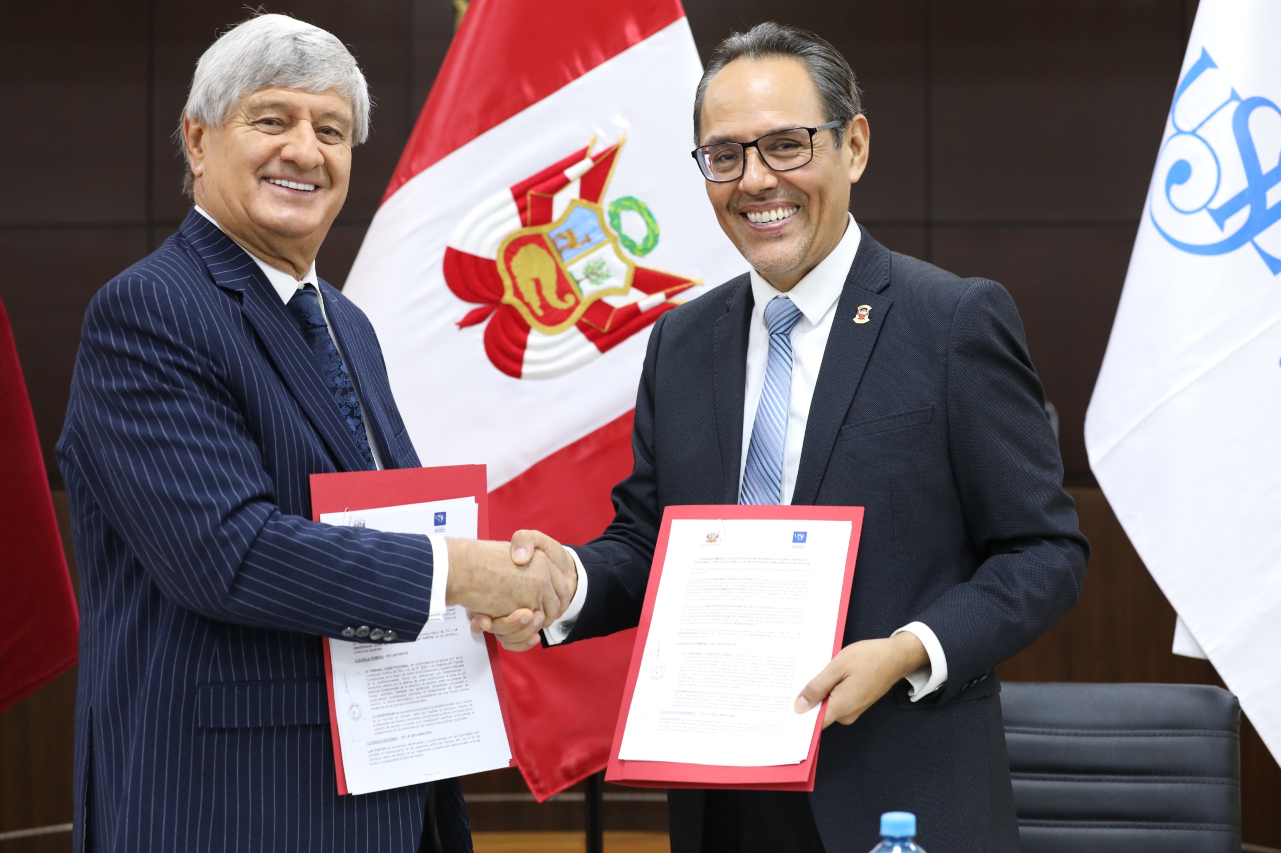 TRIBUNAL CONSTITUCIONAL Y UNIVERSIDAD SAN IGNACIO DE LOYOLA SUSCRIBEN CONVENIO MARCO DE COOPERACIÓN INTERINSTITUCIONAL
