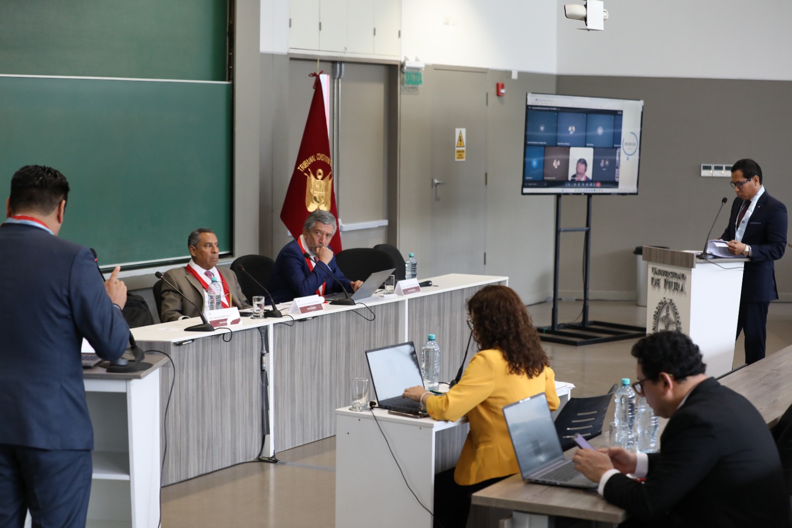 SALA PRIMERA DEL TRIBUNAL CONSTITUCIONAL SESIONÓ EN EL TERCER DÍA DE AUDIENCIAS DESCENTRALIZADAS EN PIURA Y DEJÓ AL VOTO 60 PROCESOS CONSTITUCIONALES