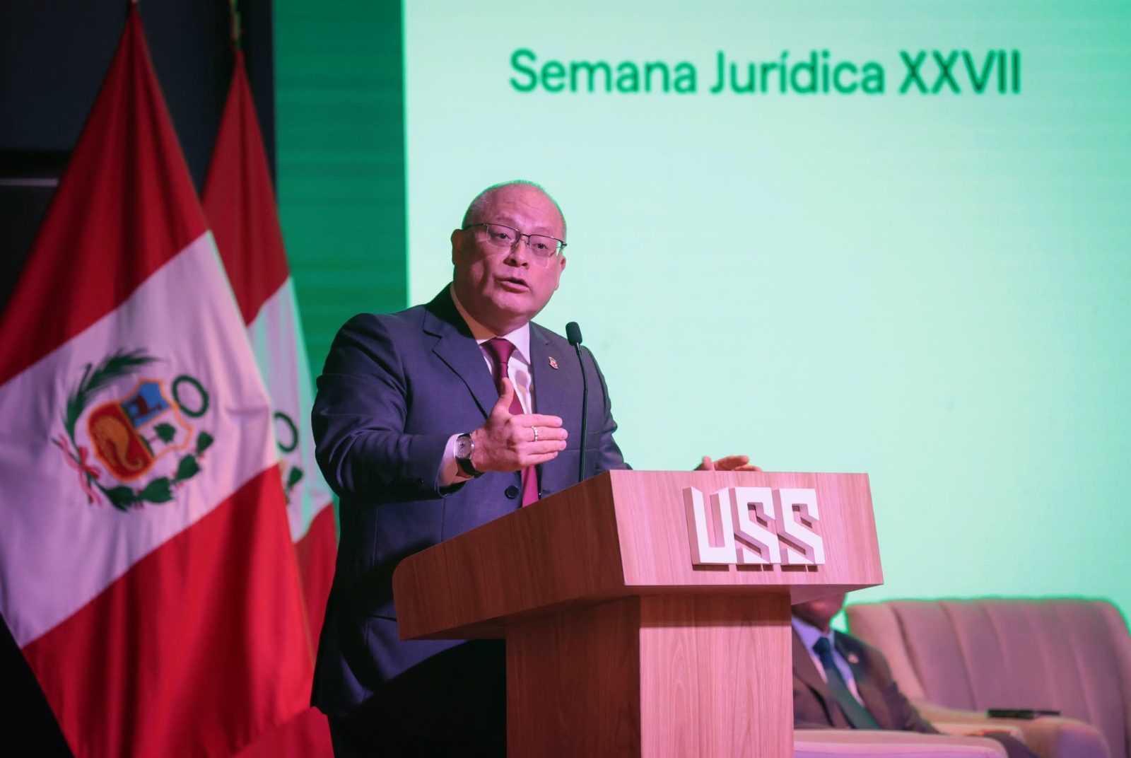 PRESIDENTE DEL TC PEDRO HERNÁNDEZ BRINDÓ CONFERENCIA INAUGURAL EN IX CONGRESO NACIONAL DE DERECHO PROCESAL CONSTITUCIONAL EN CHICLAYO