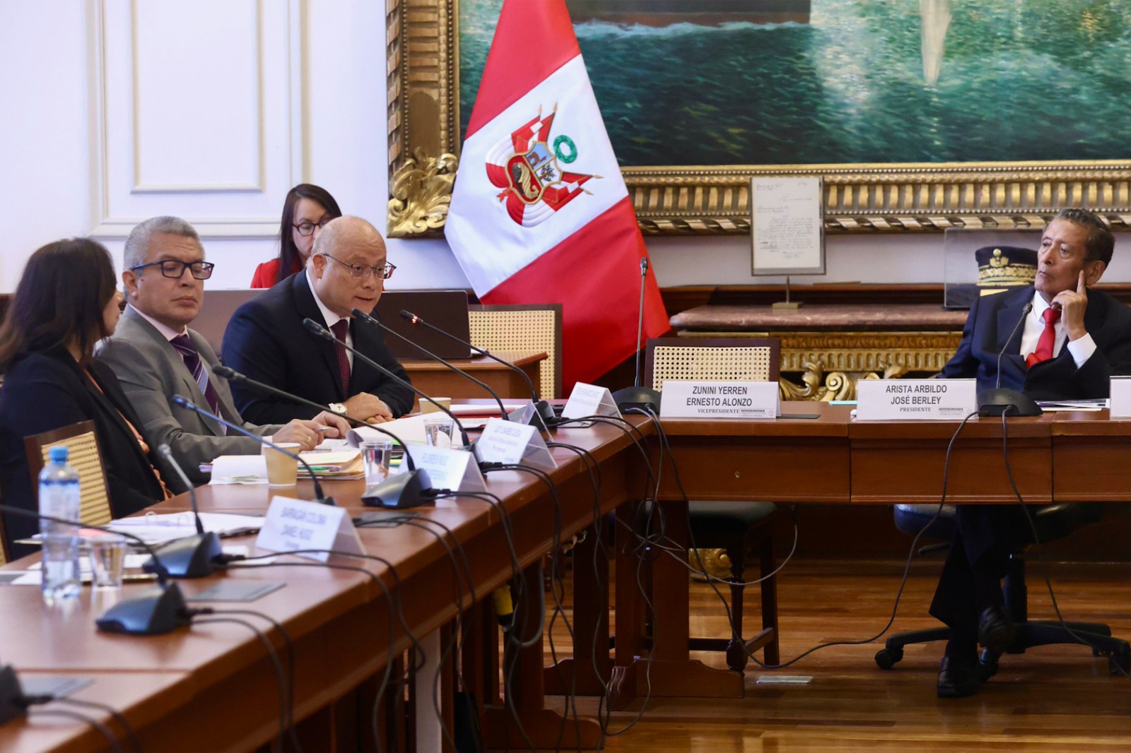 PRESIDENTE DEL TC PEDRO HERNÁNDEZ CHÁVEZ SUSTENTÓ GASTO PÚBLICO DEL 2027 ANTE COMISIÓN BICAMERAL DE PRESUPUESTO DEL CONGRESO DE LA REPÚBLICA
