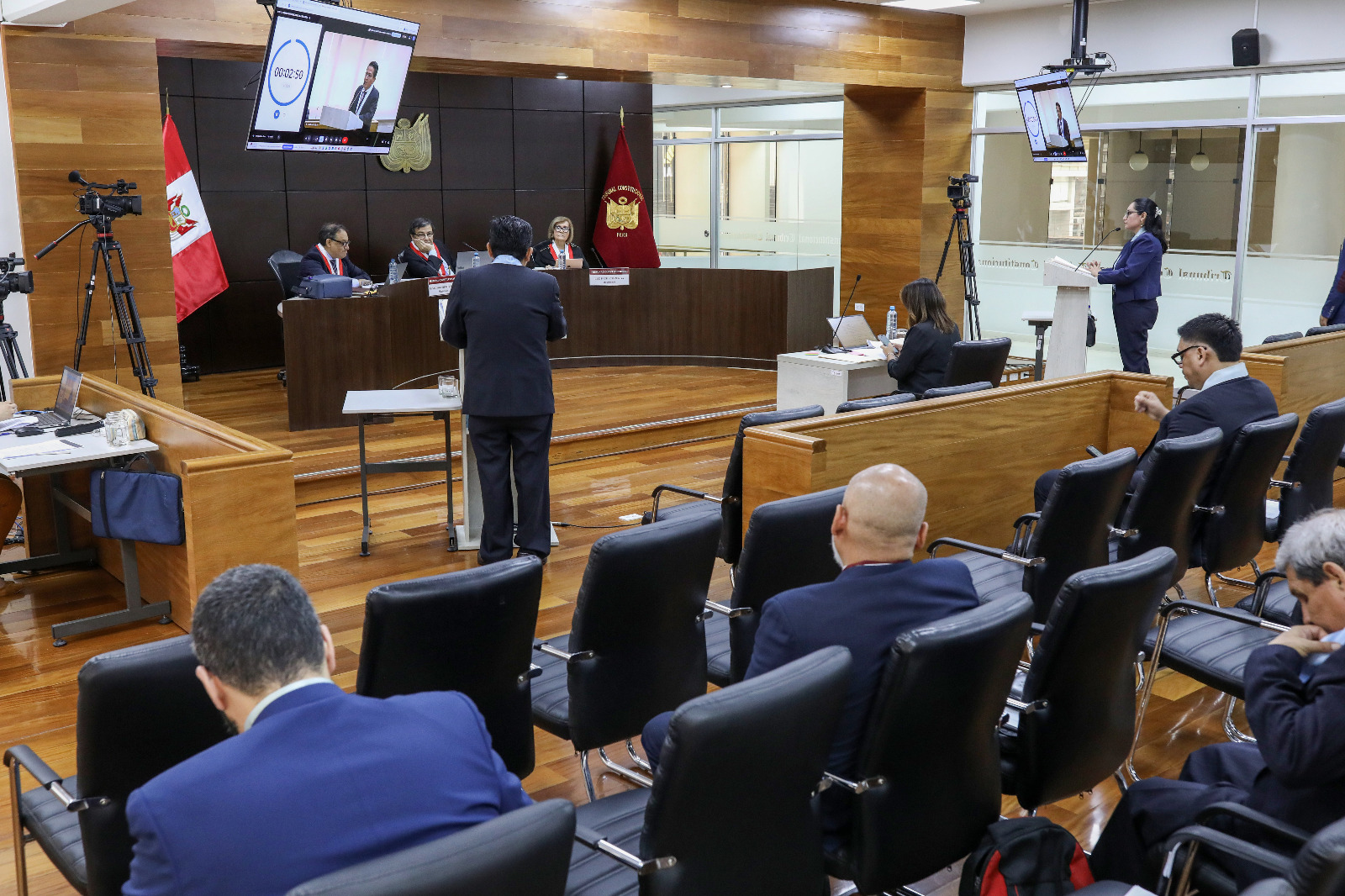 SESENTA CAUSAS QUEDAN AL VOTO TRAS LA AUDIENCIA PÚBLICA DE SALA SEGUNDA DEL TRIBUNAL CONSTITUCIONAL