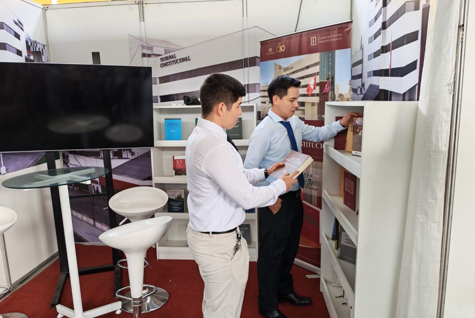 TRIBUNAL CONSTITUCIONAL CULMINÓ CON ÉXITO SU PARTICIPACIÓN EN LA XI FERIA INTERNACIONAL DEL LIBRO REALIZADO EN LA CIUDAD DE TRUJILLO