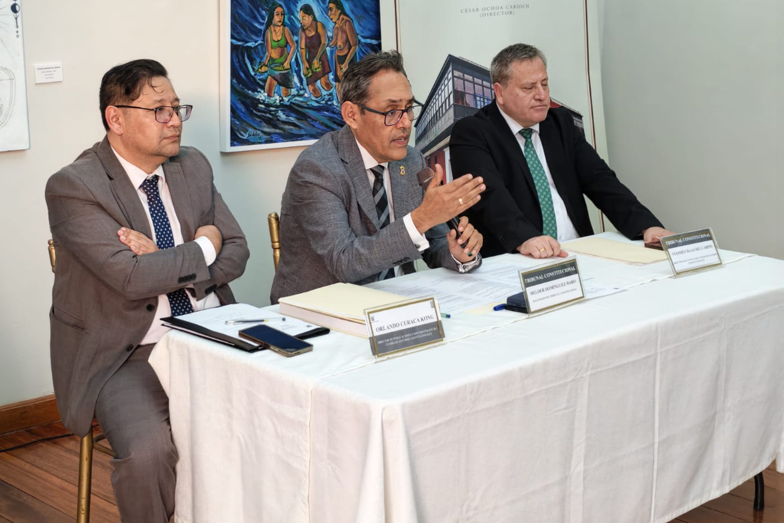 MAGISTRADO DEL TC HELDER DOMÍNGUEZ PRESENTÓ LIBRO “HISTORIA DEL TRIBUNAL CONSTITUCIONAL” EN XI FERIA INTERNACIONAL DEL LIBRO DE TRUJILLO
